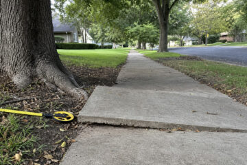 Tree Roots and Uneven Sidewalks in Bryan: What Property Owners Should Know - concrete service scene in Bryan, Texas