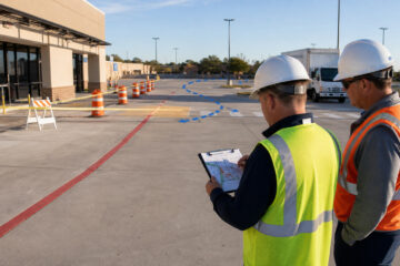 How Bryan Businesses Can Plan Concrete Repair With Less Disruption - concrete service scene in Bryan, Texas